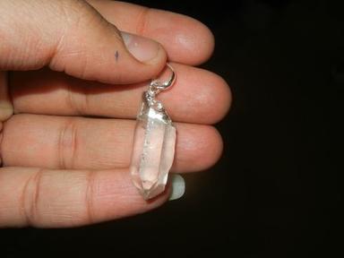 Crystal Pencil Pendant