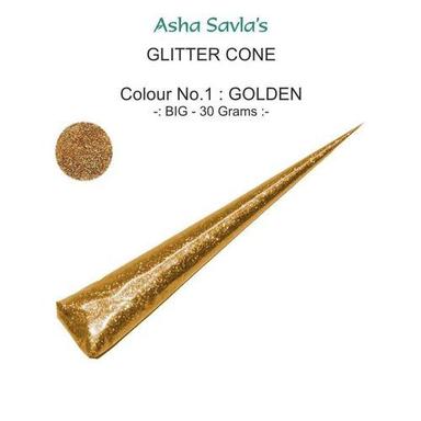 Glitter Cone - Golden