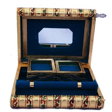 Traditional Meenakari Jewelry Box