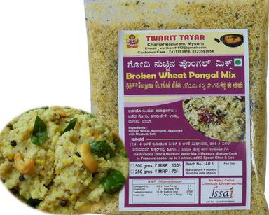 Broken Wheat Pongal