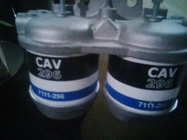 7111 296 Cav Fuel Filter Assembly Double Dual Twin Glass Bowl