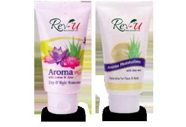 Aroma plus with lotus and aloe day and night moisturizer