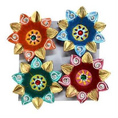 Decorative Kundan Diyas