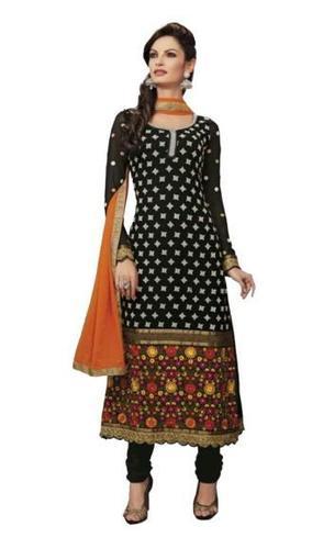 Crepe Salwar With Georgette Kameez Drug Solutions