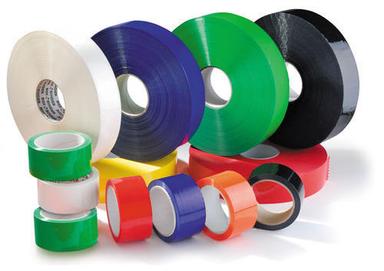As Per Demand Glossy Solid Coloured Lightweight Adhesive Tape Rolls With Strong Adhesion