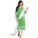 Green Colored Pure Chanderi Silk Suit