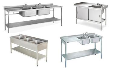 Stainless Steel Kitchen Sink Unit