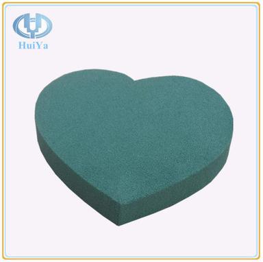 Heart Shape Wet Green Floral Foam