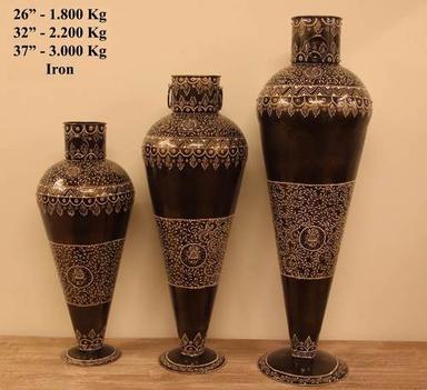 Metal Flower Vases
