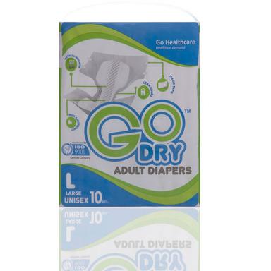 Go Dry Adult Diapers Absorbency: 1000 Milliliter (Ml)