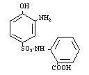 2 एमिनो फिनोल-4- (2-कार्बोक्सी-सल्फानिलाइड) ड्राई