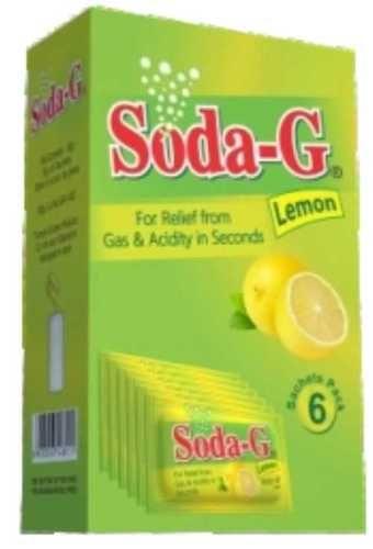 Soda G Lemon Powder Age Group: For Adults