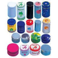 Round Paint Containers