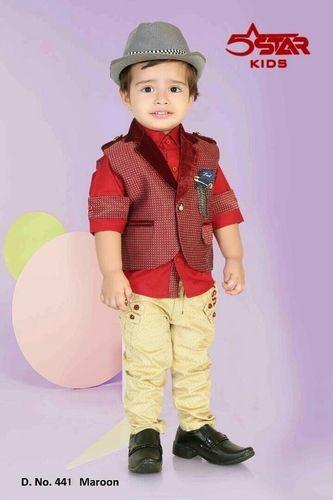 Boys Party Wear Jacket Suits