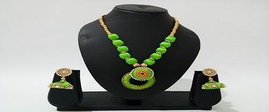 Silk Thread Necklace Set