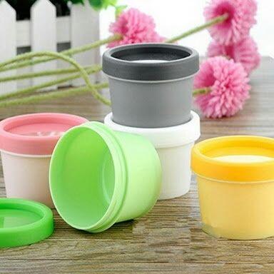 Plastic Cosmetic Jars 100ml