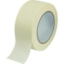 Masking Types Matte Finish Plain White Adhesive Paper Tape Rolls With Strong Adhesion