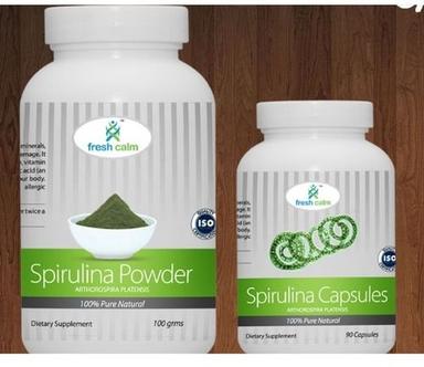 Herbal Product Spirulina Powder And Capsules