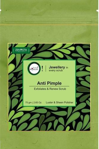Forest Botanicals Anti Pimple Exfoliater And Renew Scrub For Clear And Brightening Skin Grade: Pure
