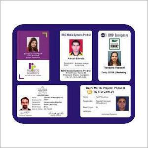 Plastic Id Cards Size: Customized
