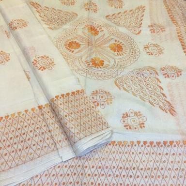 Muga Tussar Silk Saree