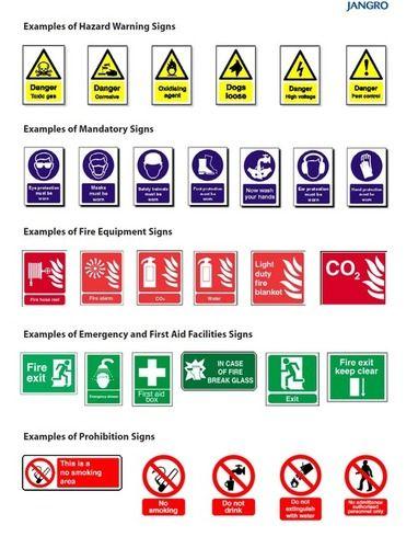 Galvanized Safety Sign Boards