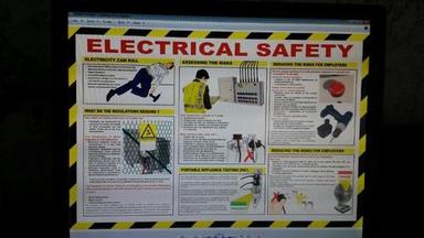 Electrical Safety Chart Board