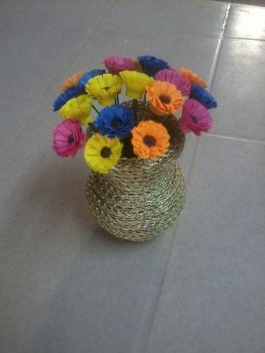 Paper Quilled Flowers Use: Home Decoration