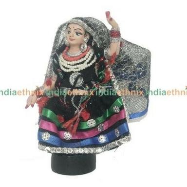 Multi Color Indian Folk Dancing Doll -Rajasthani Kalbelia Dance 5 Inches