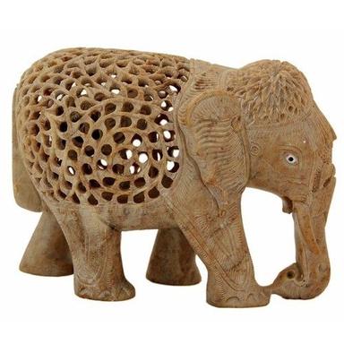 Blue Stone Handicraft Elephant