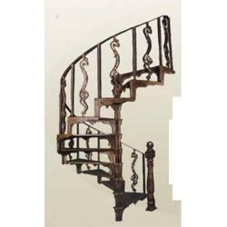 Iron Spiral Staircase Processing Type: Standard