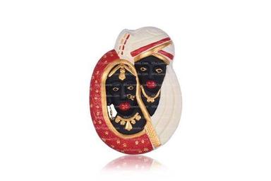Indian Couple Mask ( Painted, Wall Hanging )