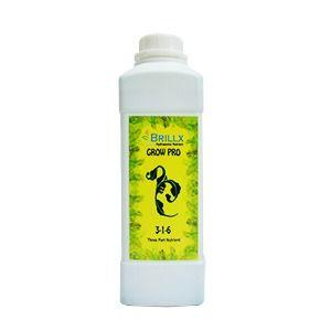 Brillx Growpro Nutrient 1 L Pack For Hydroponics And Soilless Growing Dosage Form: Liquid