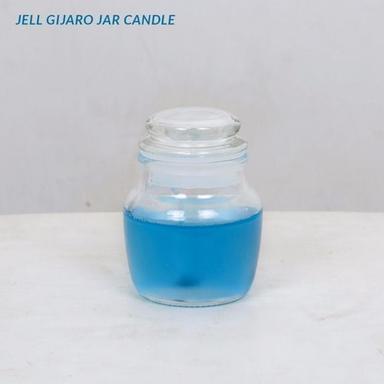 Sky Blue Decorative Jar Candle