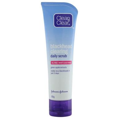 Clean Clear Blackhead Clearing Daily Scrub 80gm