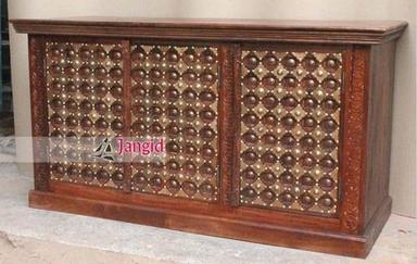 Wooden Carved Catering Display Counter