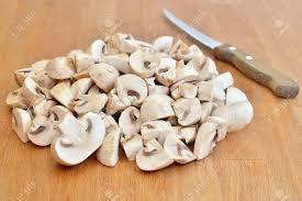 Fresh Cut Mushroom
