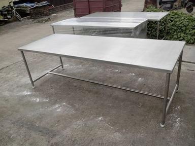 Rectangle Stainless Steel Dining Table