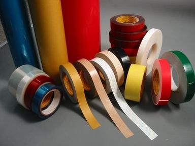 As Per Demand Solid Coloured Plain Strong Adhesive Tape Rolls With Customized Thickness