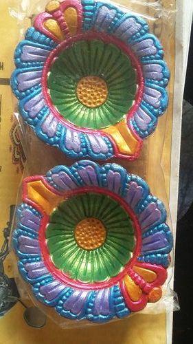 Designer Fancy Clay Diyas 