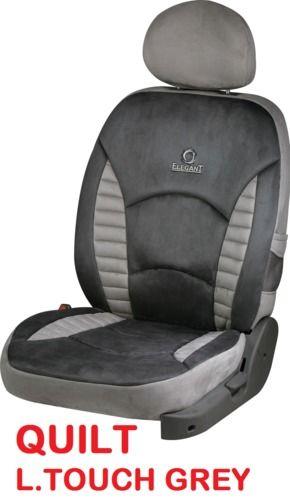 L Touch-Quilt-D GREY Car Seat