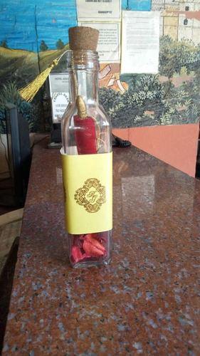 Hot Stamping Invitation Greeting Card Bottle
