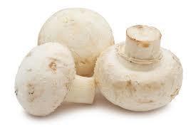 Fresh White Button Mushrooms