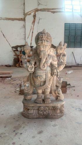 Elegant Ganesh Ji Sculpture