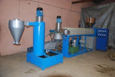 Plastic Waste Recycling Plant With Die Face Cutter