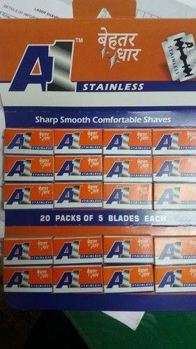 Stainless Steel A1 Brand Safety Razor Blades