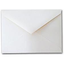 Rectangular White Envelope For Office