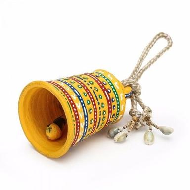 Terracotta Handmade Warli Art Bell