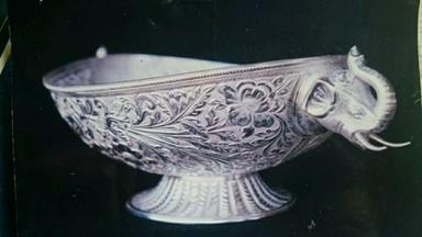 Exquisite Design Silver Fruit Bowl