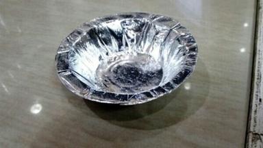Silver Coated Paper Bowl